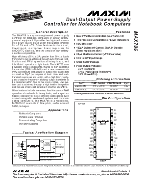 MAX786S Datasheet PDF Maxim Integrated