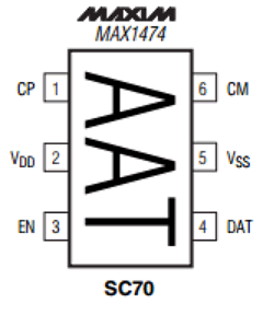 MAX1474AXT Datasheet PDF Maxim Integrated