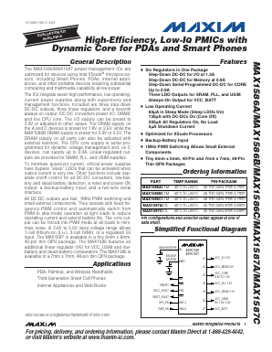 MAX1587A Datasheet PDF Maxim Integrated