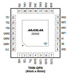 T2844-1 Datasheet PDF Maxim Integrated