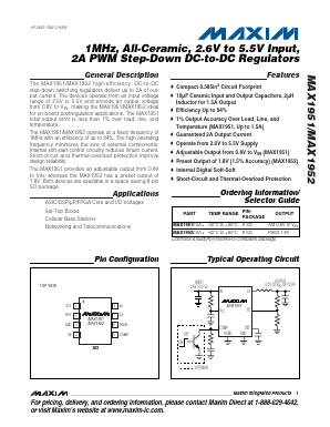 MAX1951ESA+ Datasheet PDF Maxim Integrated