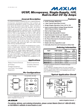 MAX4164ESD Datasheet PDF Maxim Integrated