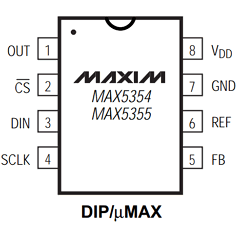 MAX5354 Datasheet PDF Maxim Integrated