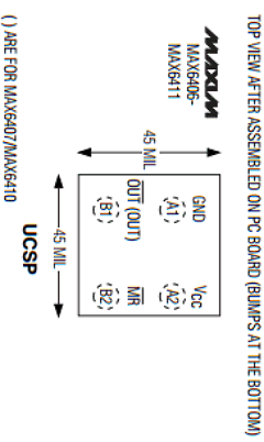 MAX6410BS40-T Datasheet PDF Maxim Integrated