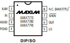 MAX777L Datasheet PDF Maxim Integrated