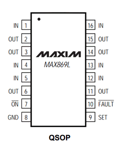 MAX869LEEE Datasheet PDF Maxim Integrated