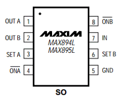 MAX895LC_D Datasheet PDF Maxim Integrated