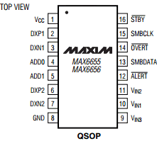 MAX6655 Datasheet PDF Maxim Integrated