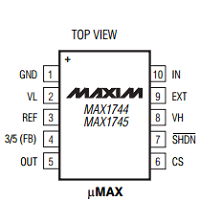 MAX1744 Datasheet PDF Maxim Integrated