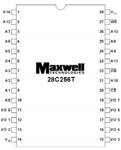 28C256TRT1FS12 Datasheet PDF MAXWELL TECHNOLOGIES