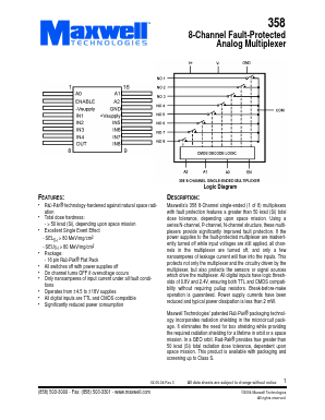 358RPFE Datasheet PDF MAXWELL TECHNOLOGIES
