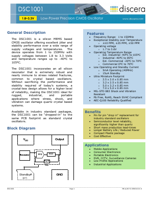 DSC1001BE1-016.0000T Datasheet PDF Micrel