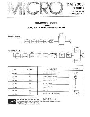 KM9000 Datasheet PDF Micro Electronics