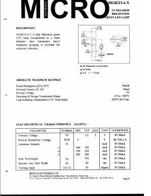 MGB32TA-3 Datasheet PDF Micro Electronics