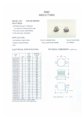 SMI-90-180 Datasheet PDF Micro Electronics