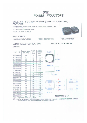 SPC-1204P Datasheet PDF Micro Electronics