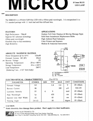 MBB32D Datasheet PDF Micro Electronics