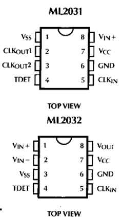 ML2031IP Datasheet PDF Micro Linear Corporation