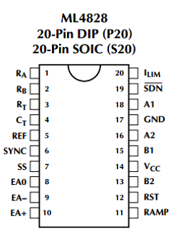 ML4828CS Datasheet PDF Micro Linear Corporation