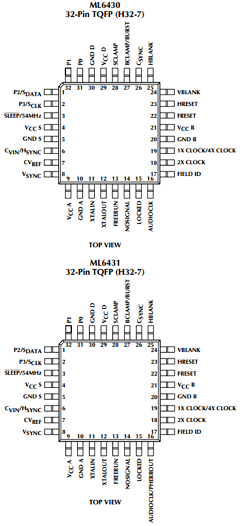 ML6430 Datasheet PDF Micro Linear Corporation