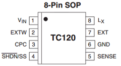 TC120 Datasheet PDF Microchip Technology
