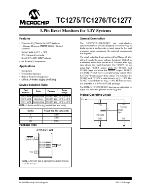 TC1277-XENB Datasheet PDF Microchip Technology