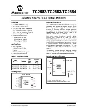 TC2682EUATR Datasheet PDF Microchip Technology