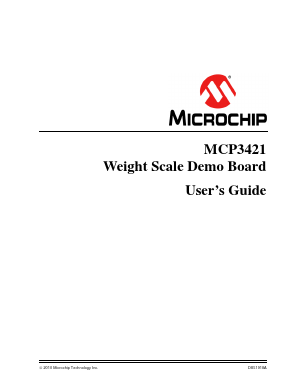 MCP3421DM-WS Datasheet PDF Microchip Technology