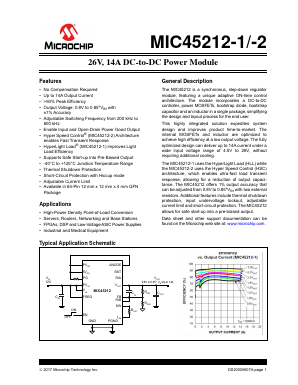 MIC45212-1 Datasheet PDF Microchip Technology