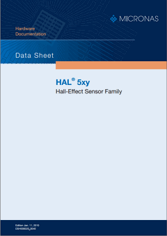 HAL523SF-A Datasheet PDF Micronas