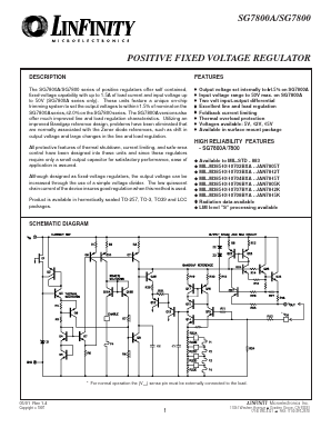 SG7808K Datasheet PDF Microsemi Corporation