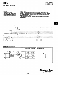ID200 Datasheet PDF Microsemi Corporation