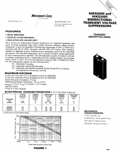 60KS200C Datasheet PDF Microsemi Corporation