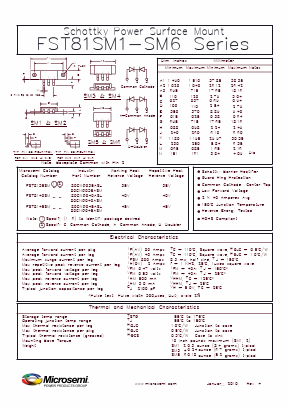 80CNQ035ASL Datasheet PDF Microsemi Corporation