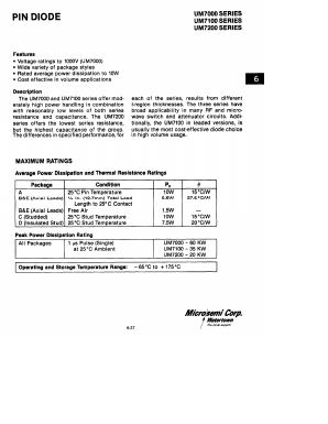 UM7202_ Datasheet PDF Microsemi Corporation