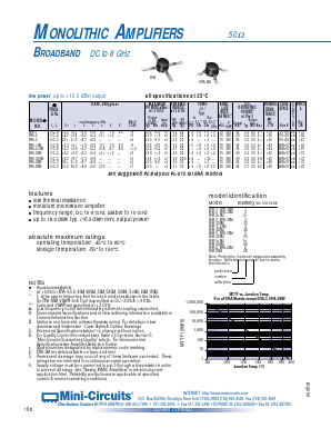 ERA-4SM Datasheet PDF Minicircuits