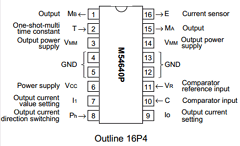 M54640P Datasheet PDF MITSUBISHI ELECTRIC 