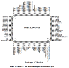 M16C Datasheet PDF MITSUBISHI ELECTRIC 