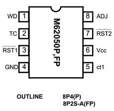 M62050FP Datasheet PDF MITSUBISHI ELECTRIC 