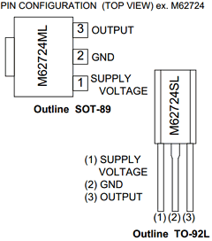 M62717 Datasheet PDF MITSUBISHI ELECTRIC 
