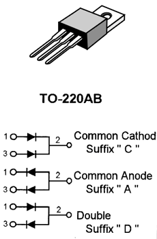 F16C20C Datasheet PDF Mospec Semiconductor