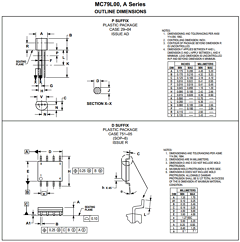 MC79L05ABD Datasheet PDF Motorola => Freescale