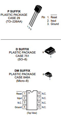 MC34064 Datasheet PDF Motorola => Freescale