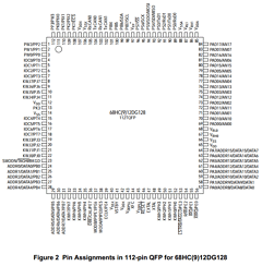 68HC12DG128PV8 Datasheet PDF Motorola => Freescale