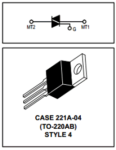 MAC224 Datasheet PDF Motorola => Freescale