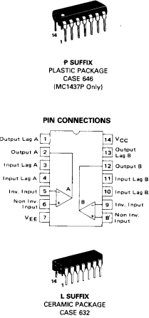 MC1437L Datasheet PDF Motorola => Freescale