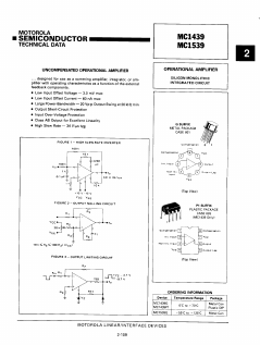 MC1439 Datasheet PDF Motorola => Freescale