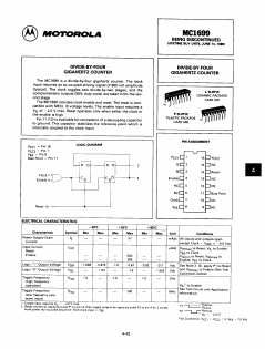 MC1699L Datasheet PDF Motorola => Freescale