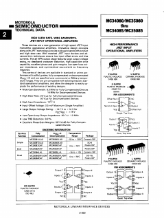 MC35084 Datasheet PDF Motorola => Freescale