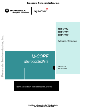 MMC2112 Datasheet PDF Motorola => Freescale